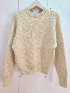 画像1: SUGARHILL(シュガーヒル) MULTI COLOR LOW GAUGE SWEATER  22AWKN05 (1)