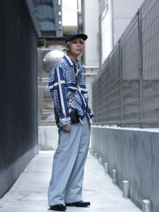 画像5: KIIT(キート) × Dickies(ディッキーズ) COLLABORATION LOOSE STRAIGHT PANTS KIN-P59-002(SAX) (5)