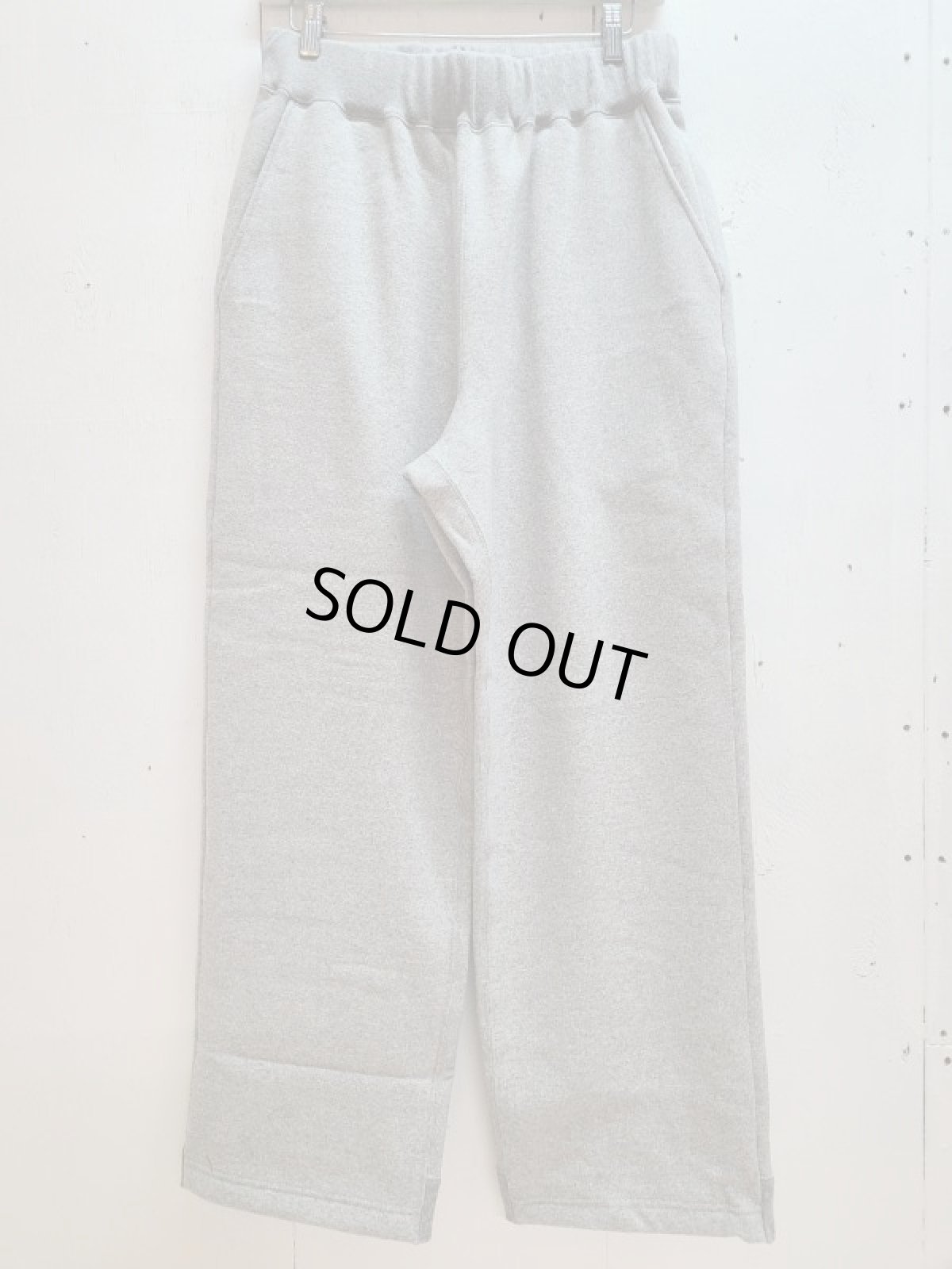 画像1: KIIT(キート)  FLEECE LINING WIDE EASY SWEAT PANTS KIN-P94-004 (1)