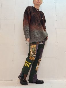 画像6: children of the discordance(チルドレンオブザディスコーダンス) HANDMADE VINTAGE PATCHWORK TROUSERS COTDSMBLPT-363 (6)