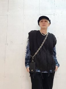 画像3: SUGARHILL(シュガーヒル) CABLE BUG KNIT VEST 22AWKN02 (3)