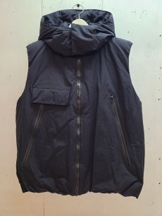 画像1: KIIT(キート) × WILD THINGS(ワイルドシングス) DOWN VEST KIN-V59-600(BLK) (1)