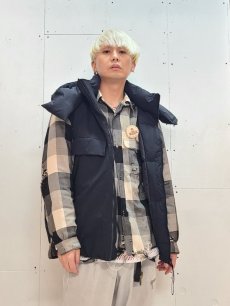 画像5: KIIT(キート) × WILD THINGS(ワイルドシングス) DOWN VEST KIN-V59-600(BLK) (5)