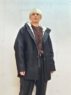 画像5: KIIT(キート) T/W HEAVY DOESKIN HOODIE COAT KIN-C99B-105 (5)