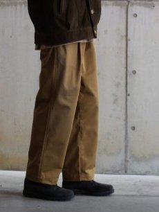 画像17: KIIT(キート) × Dickies(ディッキーズ)COLLABORATION T/C TWILL BAGGY PANTS KIN-A98-001(CAM) (17)