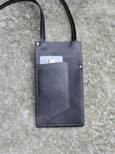 画像8: ★SALE50%OFF★HIDAKA(ヒダカ) DENIM POCKET PHONE CASE H01AC31 (BLK) (8)