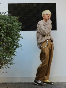 画像5: KIIT(キート) × Dickies(ディッキーズ)COLLABORATION T/C TWILL BAGGY PANTS KIN-A98-001(CAM) (5)