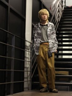 画像9: children of the discordance(チルドレンオブザディスコーダンス) PERSONAL DATA PRINT SHIRT H COTDSH-122H(×SUI BLK) (9)