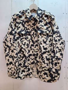 画像1: SUGARHILL(シュガーヒル) FLOWER CAMO ZIP UP MILITARY BLOUSON 23SSSH11 (1)