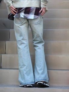 画像11: SUGARHILL(シュガーヒル) FADED BELL BOTTOM DENIM PANTS 23SSPT03 (11)