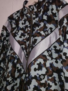 画像3: SUGARHILL(シュガーヒル) FLOWER CAMO IPFU BLOUSON(BLU) (3)