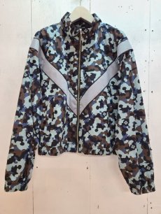 画像1: SUGARHILL(シュガーヒル) FLOWER CAMO IPFU BLOUSON(BLU) (1)