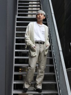 画像14: SUGARHILL(シュガーヒル) GILL LEATHER ZIP PANTS 23SSLA05(WHT) (14)