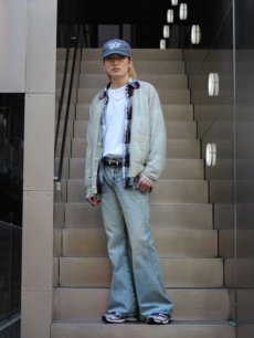 画像10: SUGARHILL(シュガーヒル) FADED BELL BOTTOM DENIM PANTS 23SSPT03 (10)