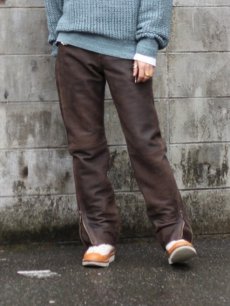 画像7: SUGARHILL(シュガーヒル) GILL LEATHER ZIP PANTS 23SSLA05(BLK) (7)