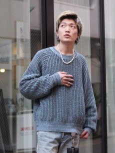 画像13: SUGARHILL(シュガーヒル) COTTON OPEN WORK KNIT SWEATER 23SSKN03(MNT) (13)