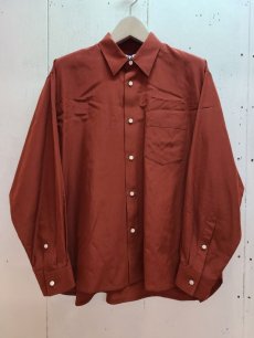 画像1: KIIT(キート) H/C HIGH COUNT TYPEWRITER CLOTH REGULAR COLLAR SHIRT KIO-B97-200(BRN) (1)