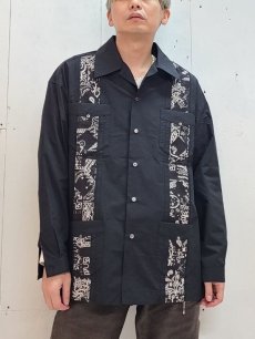 画像5: children of the discordance(チルドレンオブザディスコーダンス) BANDANA CUBA SHIRT L/S COTDSH-139 (5)