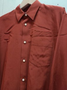 画像2: KIIT(キート) H/C HIGH COUNT TYPEWRITER CLOTH REGULAR COLLAR SHIRT KIO-B97-200(BRN) (2)