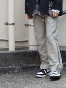 画像11: SUGARHILL(シュガーヒル) GILL LEATHER ZIP PANTS 23SSLA05(WHT) (11)