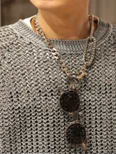 画像9: HIDAKA(ヒダカ) MULTI CHAIN NECKLACE & PANTS CHAIN H01MAC14 (9)