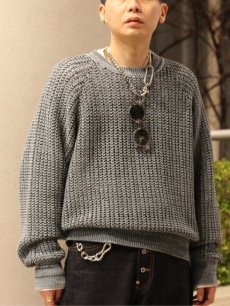 画像7: SUGARHILL(シュガーヒル) COTTON OPEN WORK KNIT SWEATER 23SSKN03(MNT) (7)