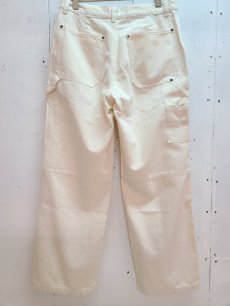 画像3: KIIT(キート) HARD TWIST SULFUR DYED OXFORD PAINTER PANTS KIO-P97A-010(IVO) (3)