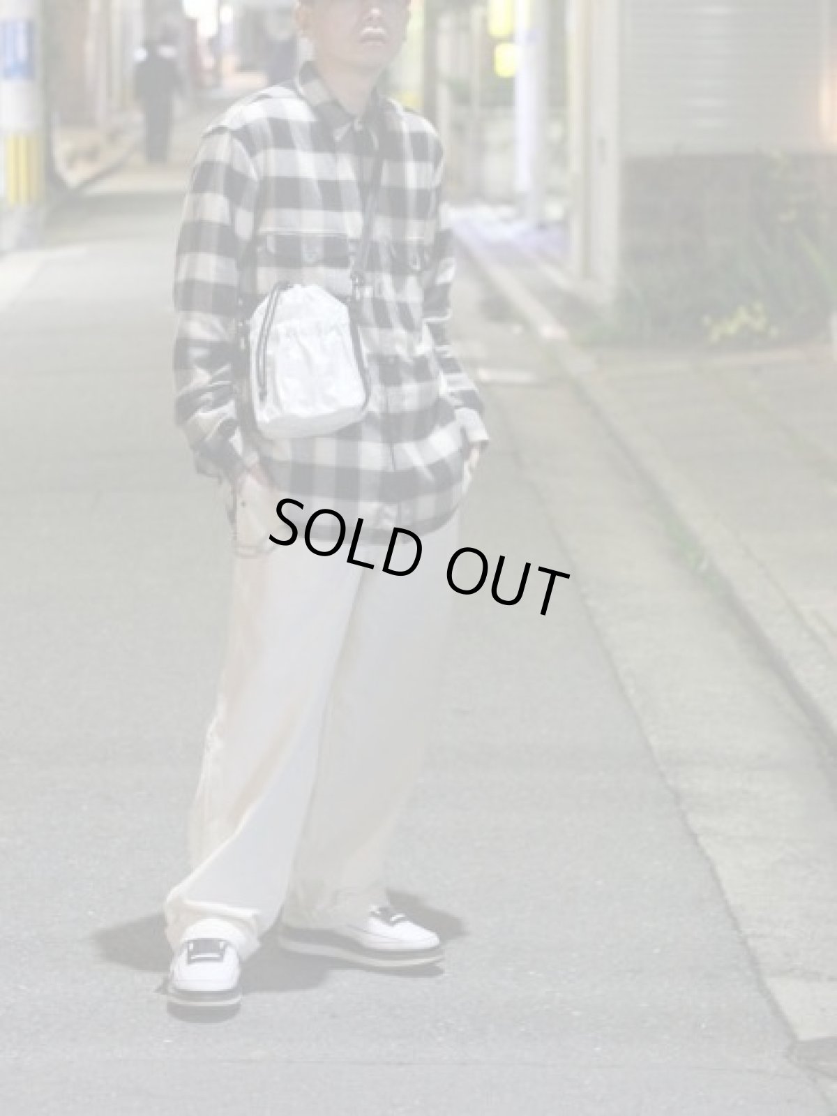 画像4: KIIT(キート) HARD TWIST SULFUR DYED OXFORD PAINTER PANTS KIO-P97A-010(IVO) (4)