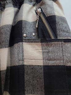 画像4: SUGARHILL(シュガーヒル) OMBRE PLAID ZIP-UP SHORT TROUSERS 23SSPT11 (4)