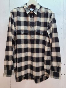 画像1: SUGARHILL(シュガーヒル) OMBRE PLAID CLASSIC COLLAR BLOUSE 23SSSH08 (1)