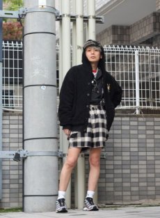 画像9: SUGARHILL(シュガーヒル) OMBRE PLAID ZIP-UP SHORT TROUSERS 23SSPT11 (9)