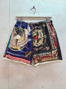 画像1: children of the discordance(チルドレンオブザディスコーダンス) NY BANDANA SHORT PANTS COTDNYPT-011 (1)