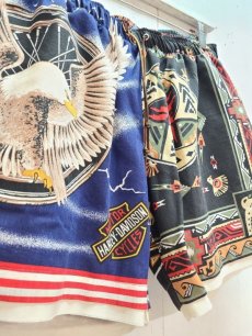 画像2: children of the discordance(チルドレンオブザディスコーダンス) NY BANDANA SHORT PANTS COTDNYPT-011 (2)