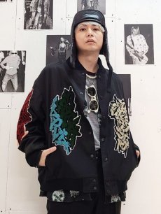 画像5: children of the discordance(チルドレンオブザディスコーダンス) VARCITY JACKET COTDJK-491(BLK) (5)