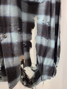 画像4: SUGARHILL(シュガーヒル) BURNT OMBRE PLAID BLOUSE 23SSSH15(TUR) (4)