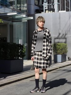 画像7: SUGARHILL(シュガーヒル) BURNT OMBRE PLAID BLOUSE 23SSSH15(SAND) (7)