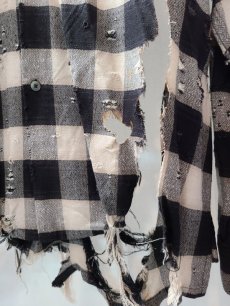 画像3: SUGARHILL(シュガーヒル) BURNT OMBRE PLAID BLOUSE 23SSSH15(SAND) (3)