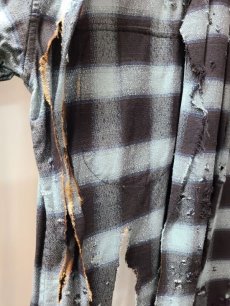 画像5: SUGARHILL(シュガーヒル) BURNT OMBRE PLAID BLOUSE 23SSSH15(TUR) (5)