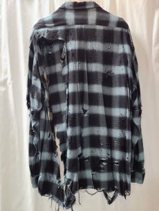 画像2: SUGARHILL(シュガーヒル) BURNT OMBRE PLAID BLOUSE 23SSSH15(TUR) (2)