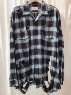 画像1: SUGARHILL(シュガーヒル) BURNT OMBRE PLAID BLOUSE 23SSSH15(TUR) (1)