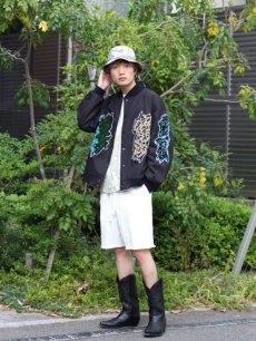 画像7: children of the discordance(チルドレンオブザディスコーダンス) VARCITY JACKET COTDJK-491(BLK) (7)