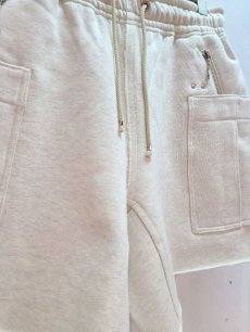 画像2: SUGARHILL(シュガーヒル) ZIP UP HALF SWEAT TROUSERS 23SSSW03 (2)