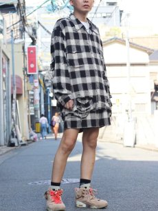 画像13: SUGARHILL(シュガーヒル) OMBRE PLAID ZIP-UP SHORT TROUSERS 23SSPT11 (13)