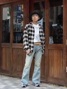 画像17: SUGARHILL(シュガーヒル) FADED BELL BOTTOM DENIM PANTS 23SSPT03 (17)