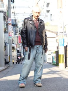 画像6: SUGARHILL(シュガーヒル) FADED DOUBLE KNEE DENIM PANTS 23SSPT02 (6)