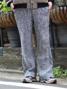 画像7: KIIT(キート) COTTON RUSSEL MESH EASY FLARE PANTS KIO-P16-004-UNISEX- (7)