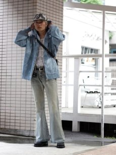 画像22: SUGARHILL(シュガーヒル) FADED BELL BOTTOM DENIM PANTS 23SSPT03 (22)