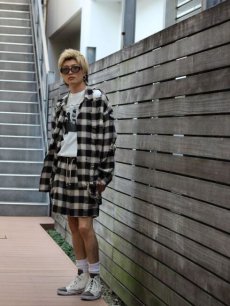 画像15: SUGARHILL(シュガーヒル) OMBRE PLAID ZIP-UP SHORT TROUSERS 23SSPT11 (15)