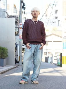 画像7: SUGARHILL(シュガーヒル) FADED DOUBLE KNEE DENIM PANTS 23SSPT02 (7)