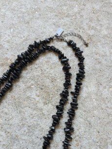 画像5: Azuma.(アズマ) PEBBLE STONE NACKLACE 23AH-AC-04(BLK) (5)